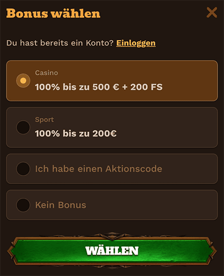 Herospin Casino™ Registrierung